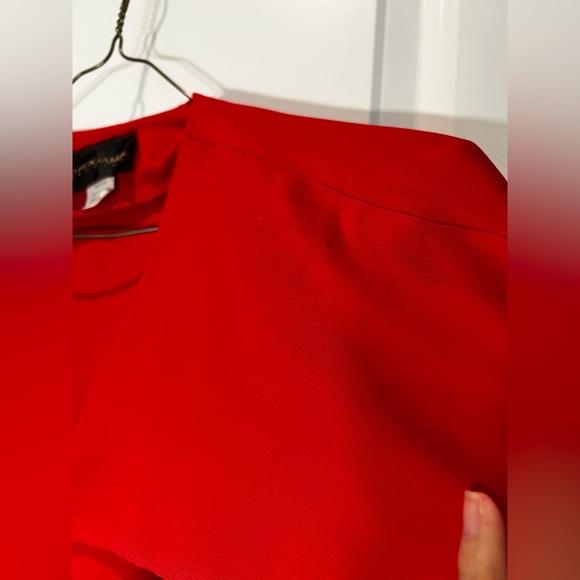 David Benjamin Collection Women’s Vintage Red Blazer Size 5/6 - Picture 7 of 12